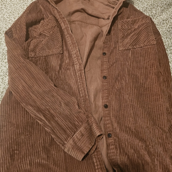 wild fable Jackets & Blazers - wild fable Corduroy Shacket in Warm Tan